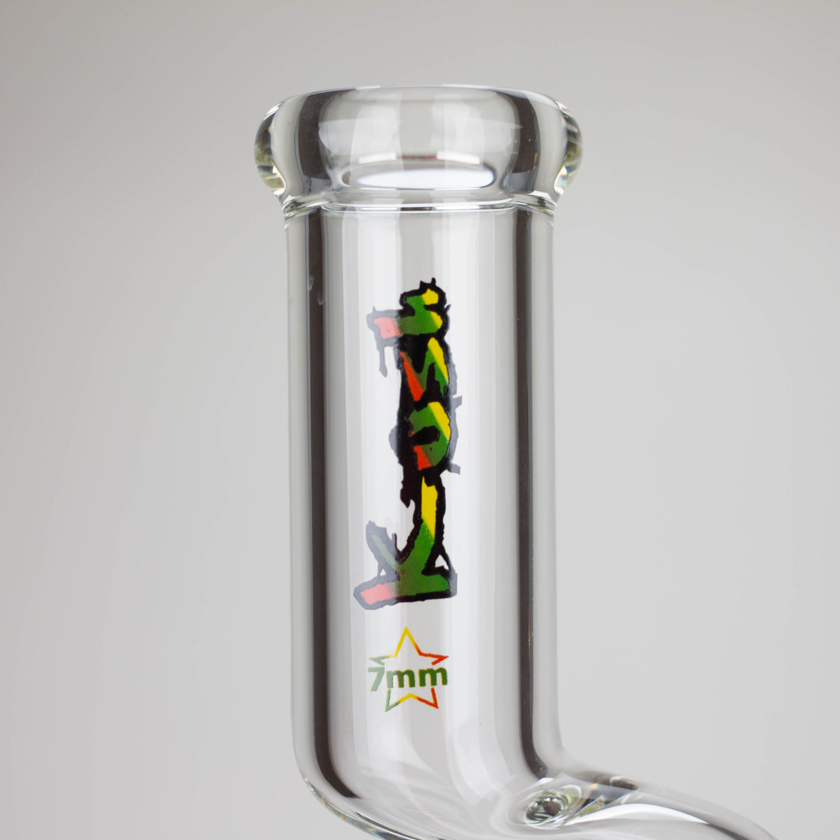 Kush | 17" Zig-Zag Rasta 420 glass bong Glass Bong Canadian Distributor