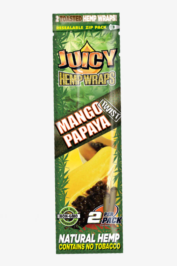 Juicy Hemp Wraps Leaf Wrap NIBO Distribution Mango Papaya