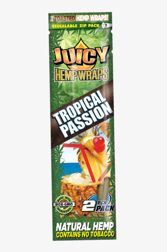 Juicy Hemp Wraps Leaf Wrap NIBO Distribution Tropical Passion