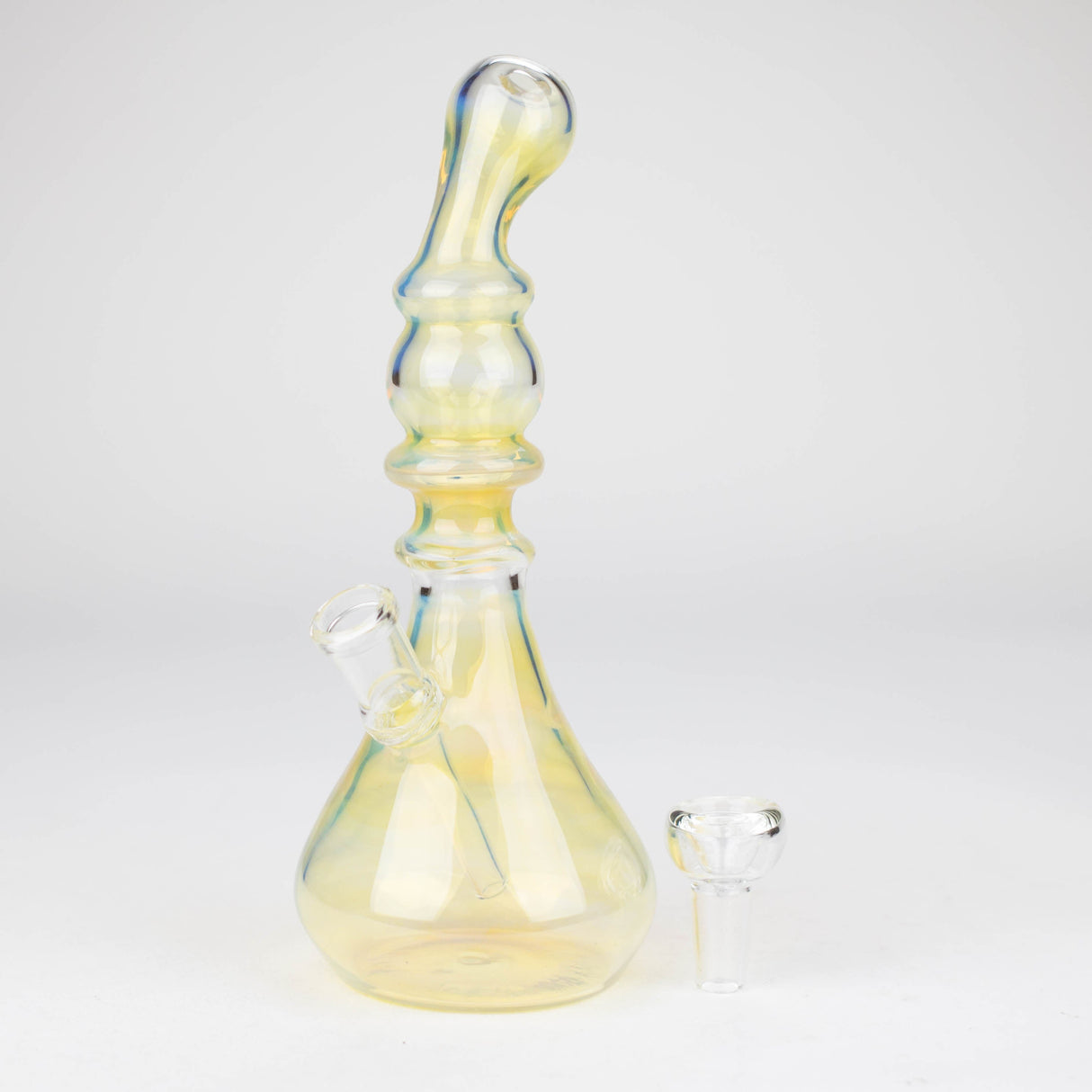 9" bent neck bong Glass Bong Bongzie Smokes