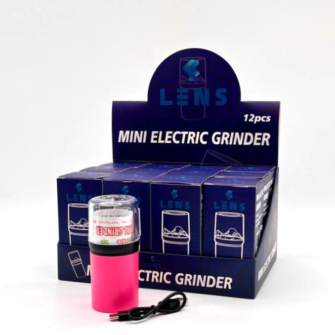 Rechargeable Mini Electric Grinder Box of 12 Display Pack NIBO Distribution