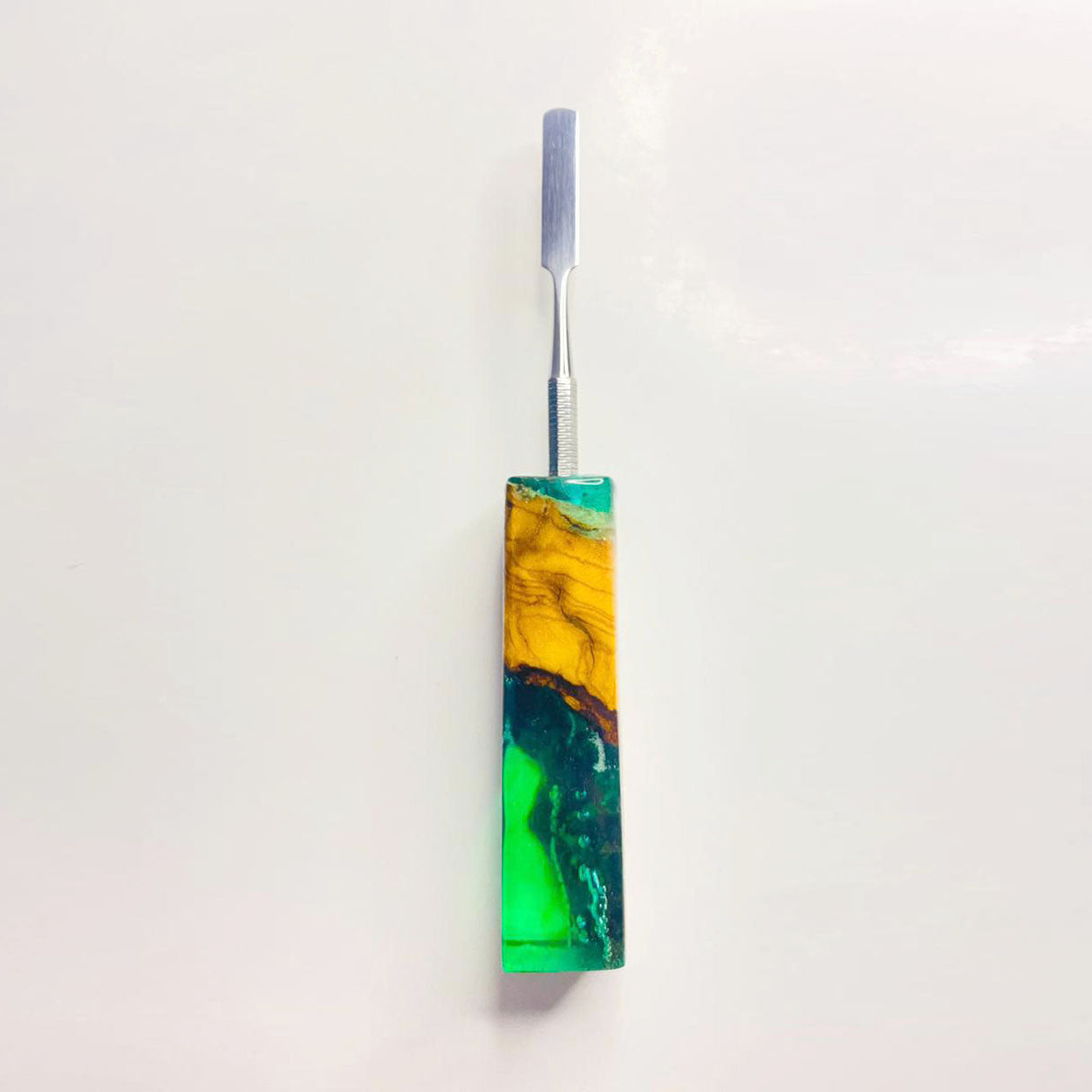 VOW | Olive wood epoxy dabber -Type A Cap · Dabber · Insert · Clip · Nail Variety Olive Wood Green