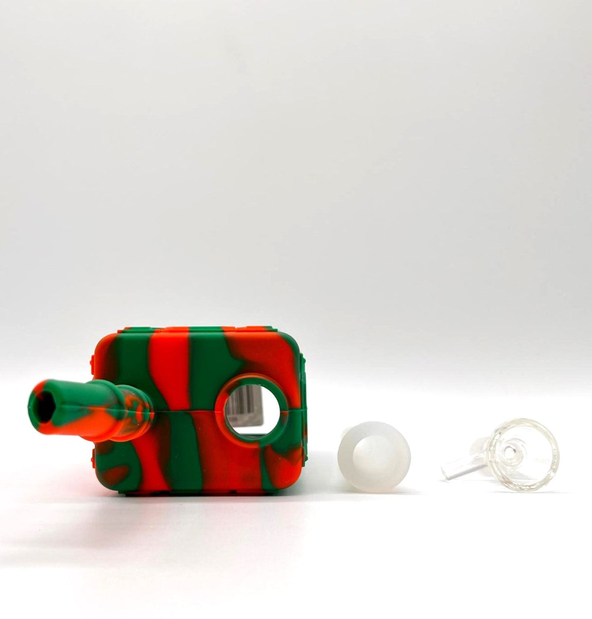 7" Silicone Juice Box bong-Assorted Color Resin · Silicone · Plastic Bong NIBO Distribution