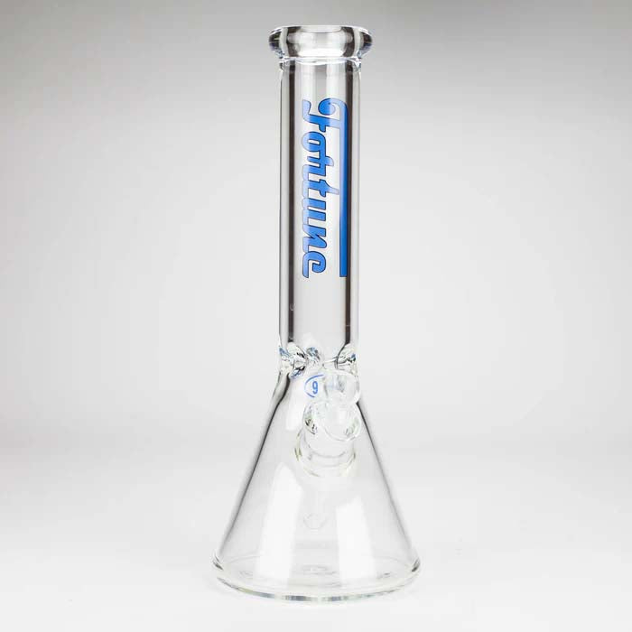Fortune | 14" 9mm Beaker Glass Bong Glass Bong Fortune