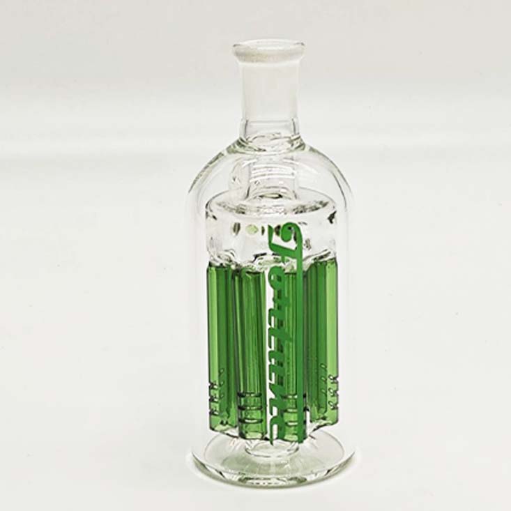 Fortune | 8 Arms Diffuser Ash-Catcher Ashcatcher · Percolator · Filter · Mouthpiece Fortune Green