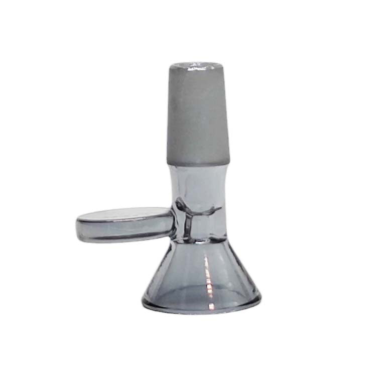 14mm Joint Electroplated Glass Bowl With Gold Logo Bowl · Banger · Oil Burner Fortune Teal