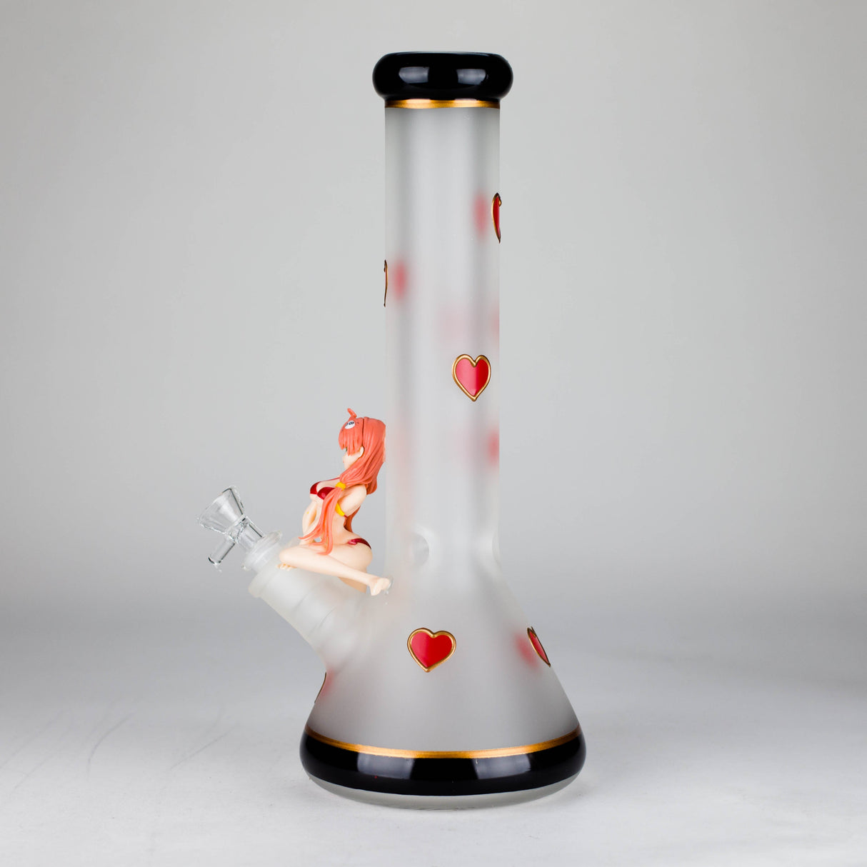 12" Figure Base Glass Bong Glass Bong JJ Distribution