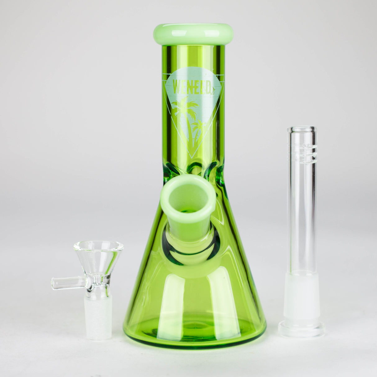 WENEED | 6.25" Crest Beaker Bong Glass Bong WENEED®