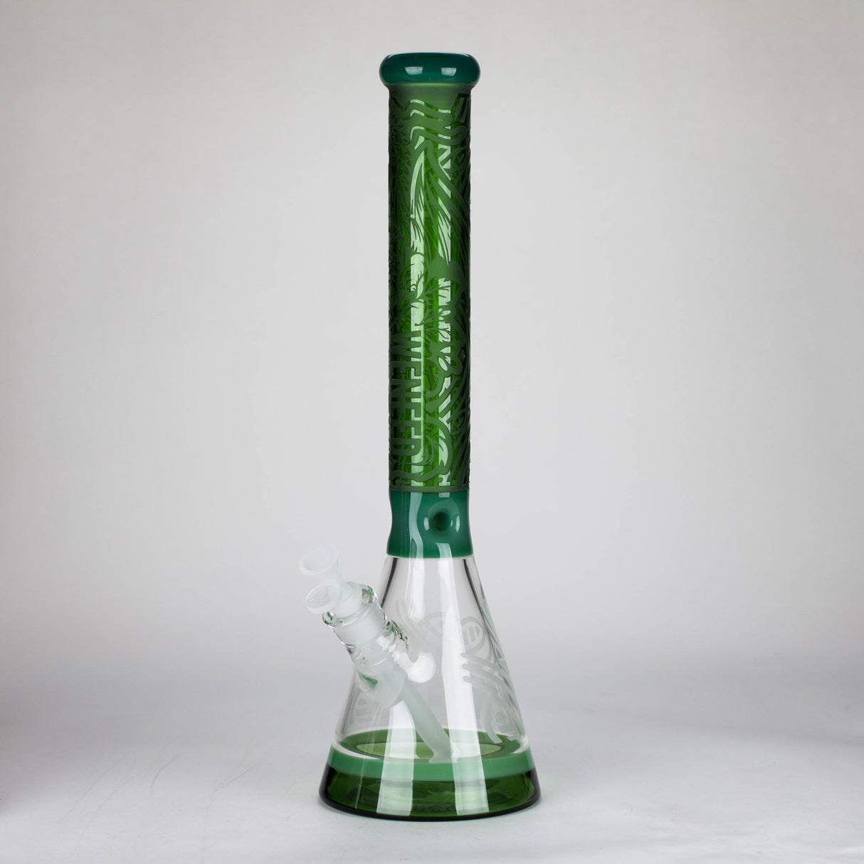 WENEED | 18" Eternal Serpent Glass Bong Glass Bong WENEED® Green