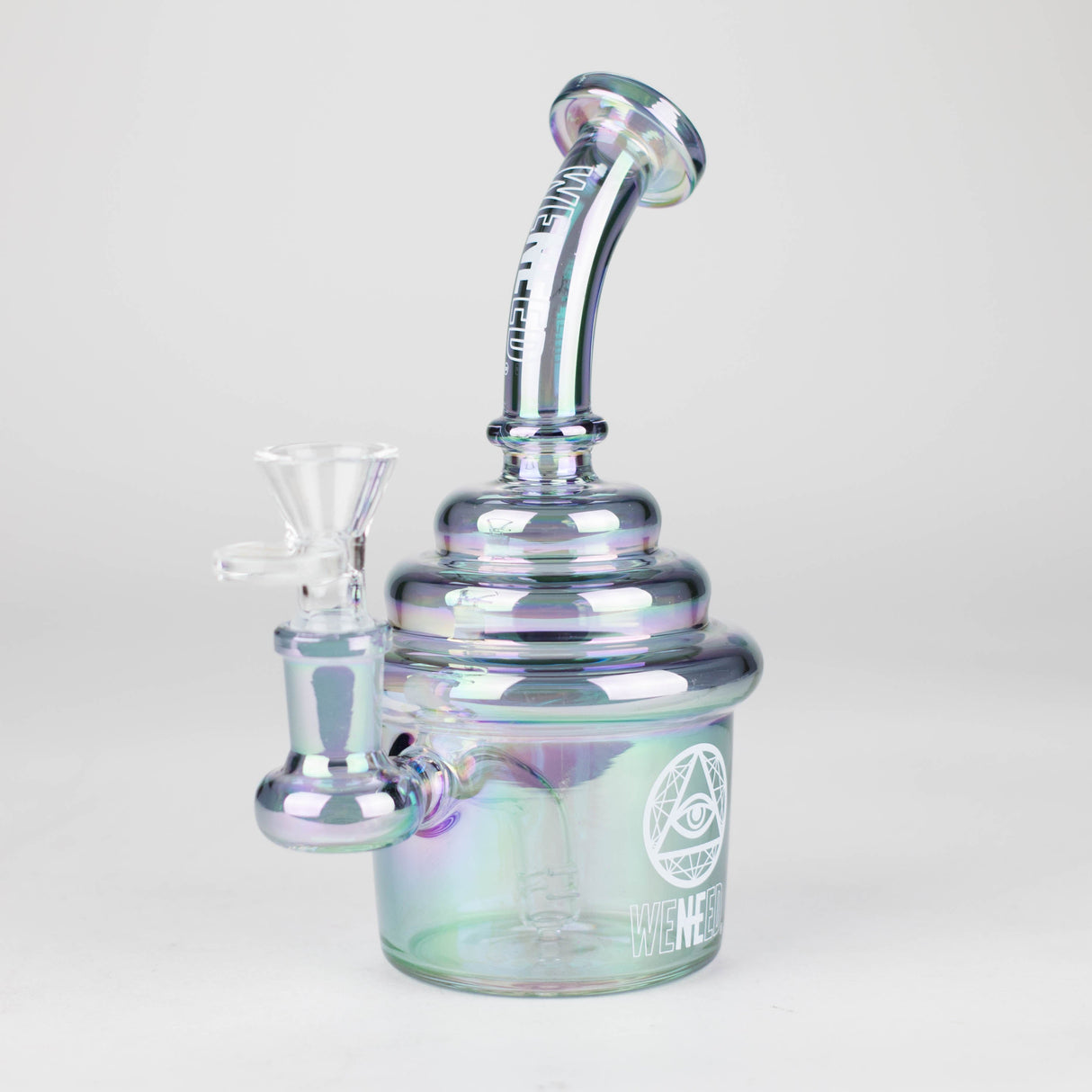 WENEED | 6.5" Dome Percolator Bong Glass Bong WENEED® Blue