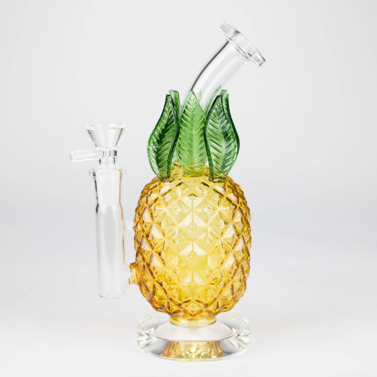 10" Pineapple Grass Bong Glass Bong JJ Distribution