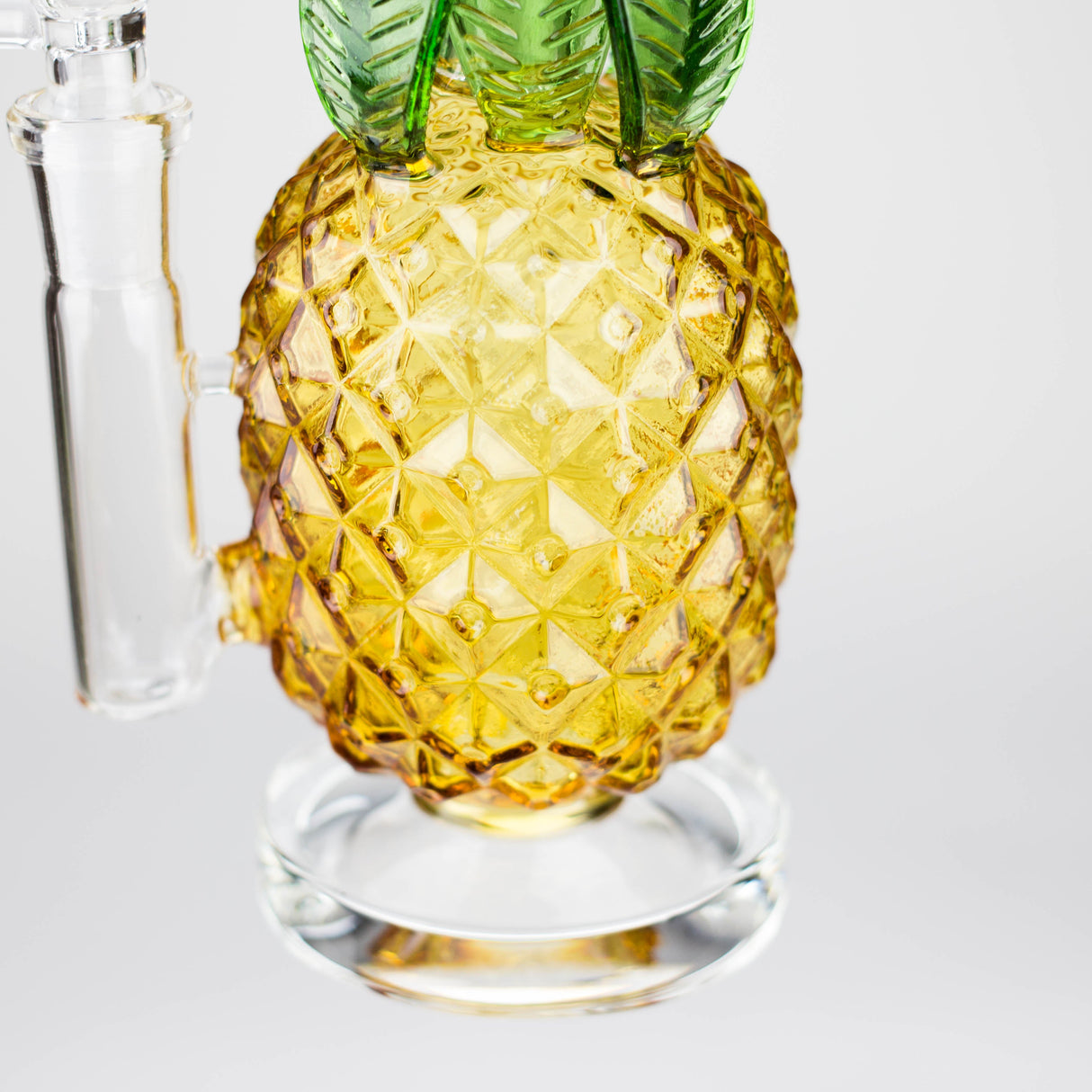 10" Pineapple Grass Bong Glass Bong JJ Distribution
