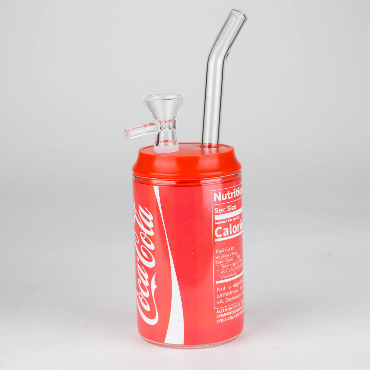 7.5" Glass Cola Bong – Soda Can Design (Box of 6) Glass Bong 777 Smoke