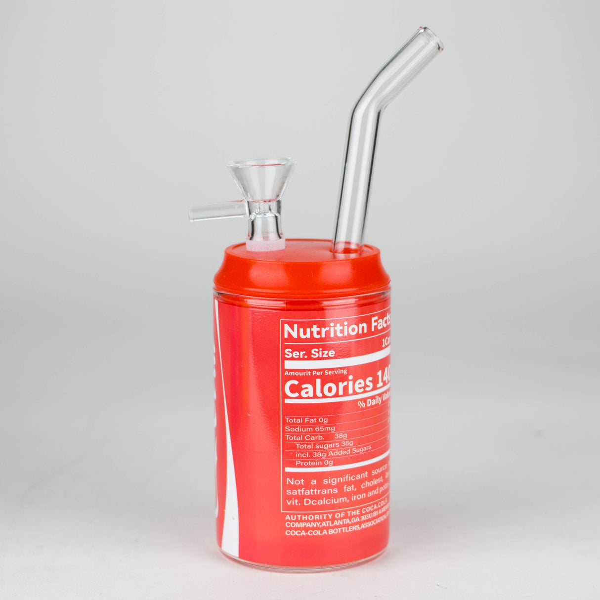 Soda Pop Can Glass Bong Box of 6 Glass Bong JJ Distribution