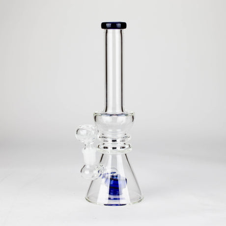 11" Shower head water diffuser glass bong Glass Bong Bongzie Smokes Blue