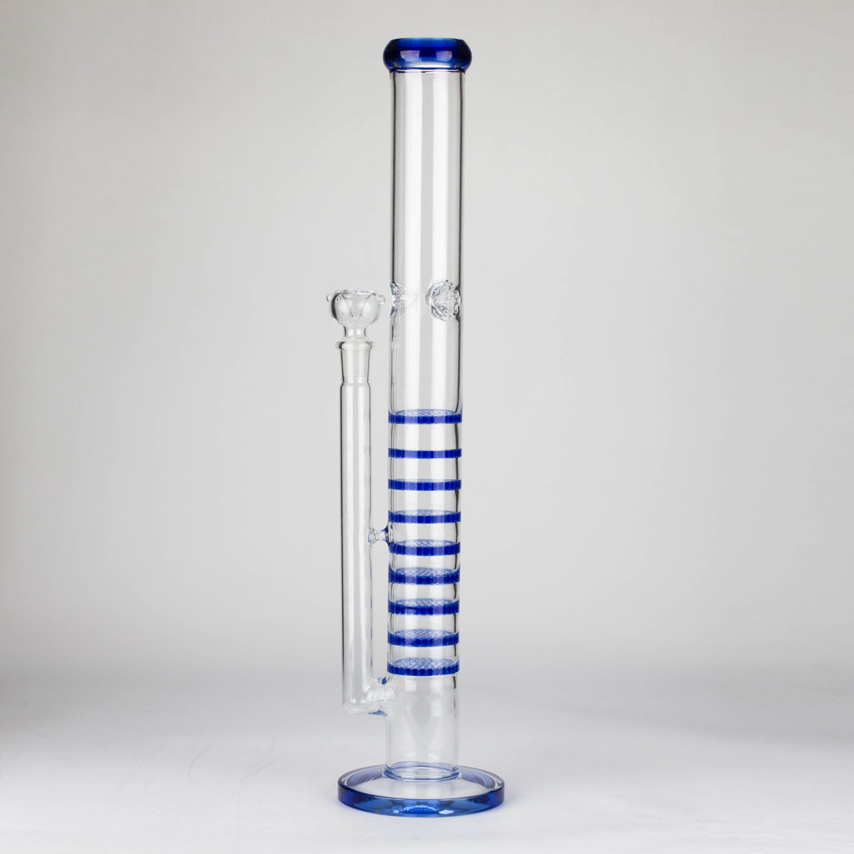 18" Multi-honeycomb diffuser Bong Glass Bong Bongzie Smokes