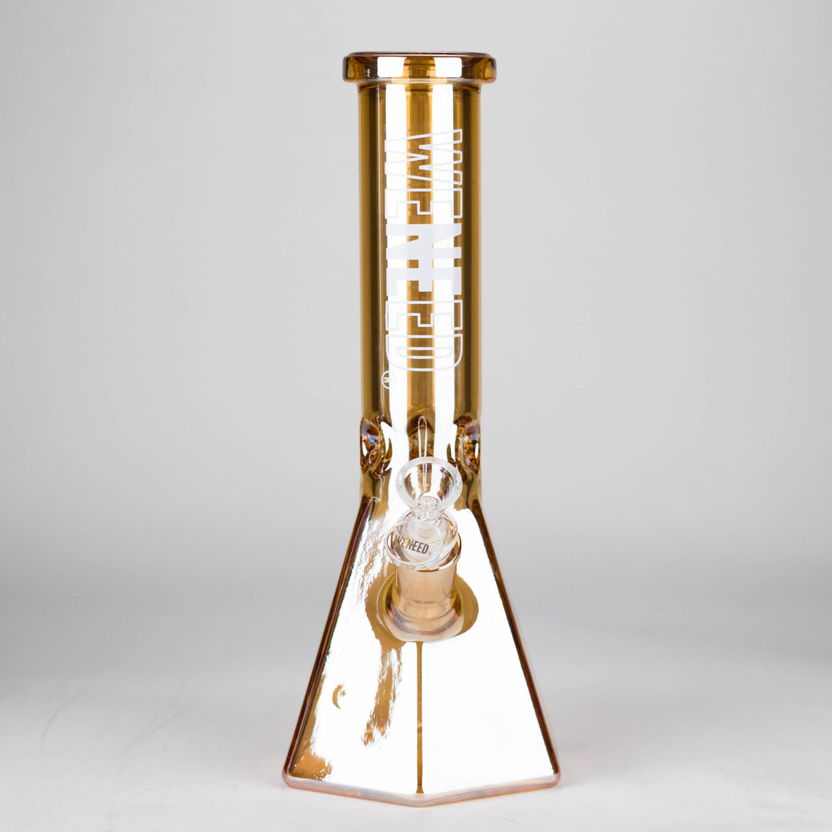 WENEED | 12" Prism Edge Glass Bong Glass Bong WENEED®