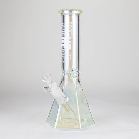 WENEED | 12" Prism Edge Glass Bong Glass Bong WENEED® Clear