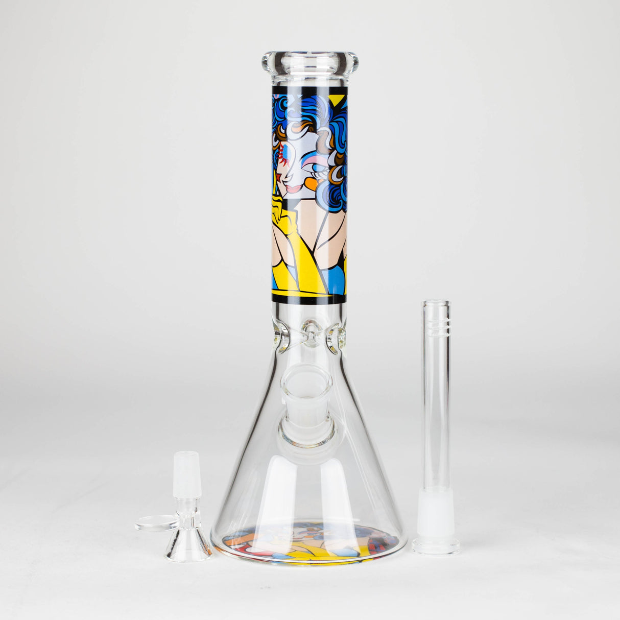 10" Mosaic Flow Glass Bong Glass Bong JJ Distribution
