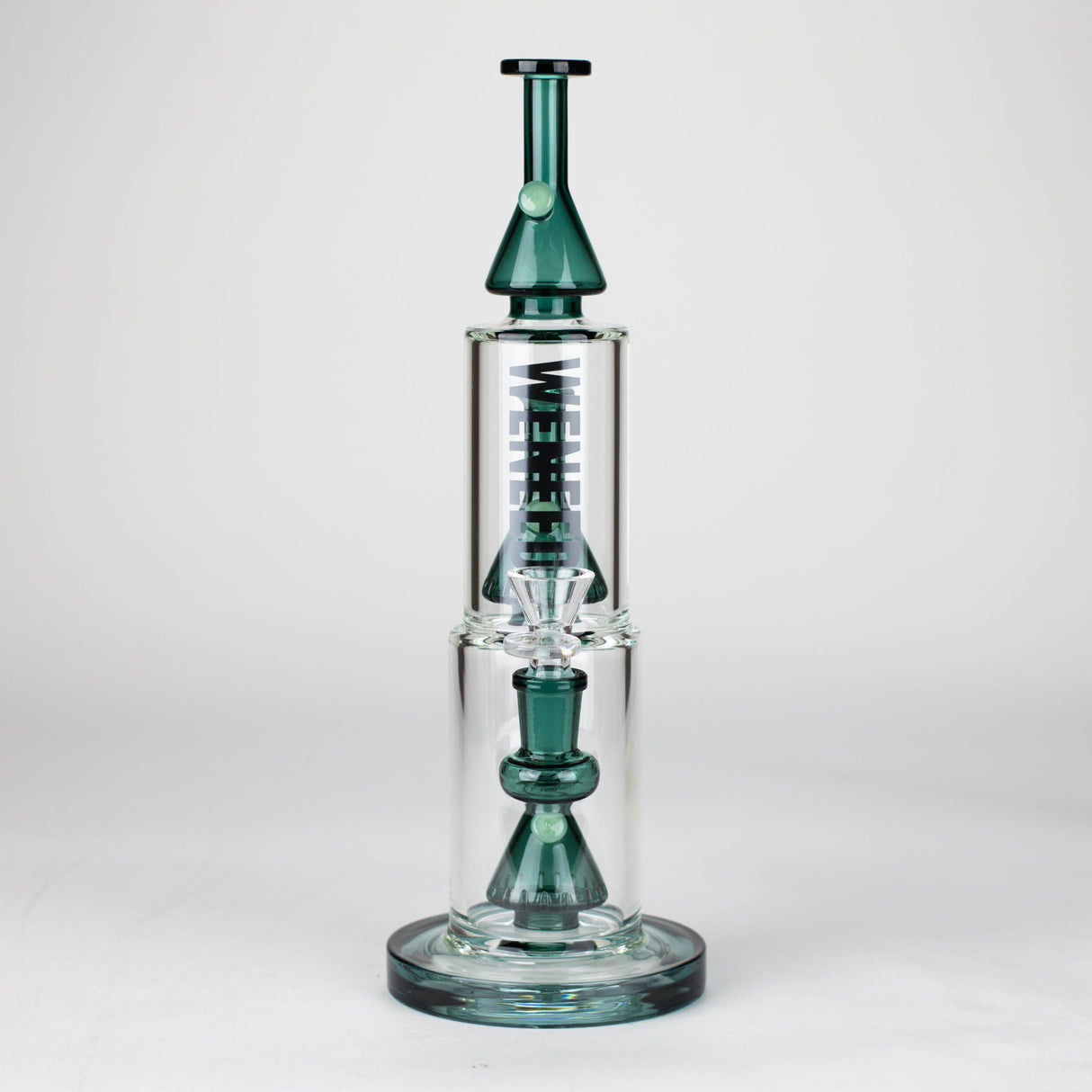WENEED | 11.25" Dual-Chamber Bong Glass Bong WENEED®