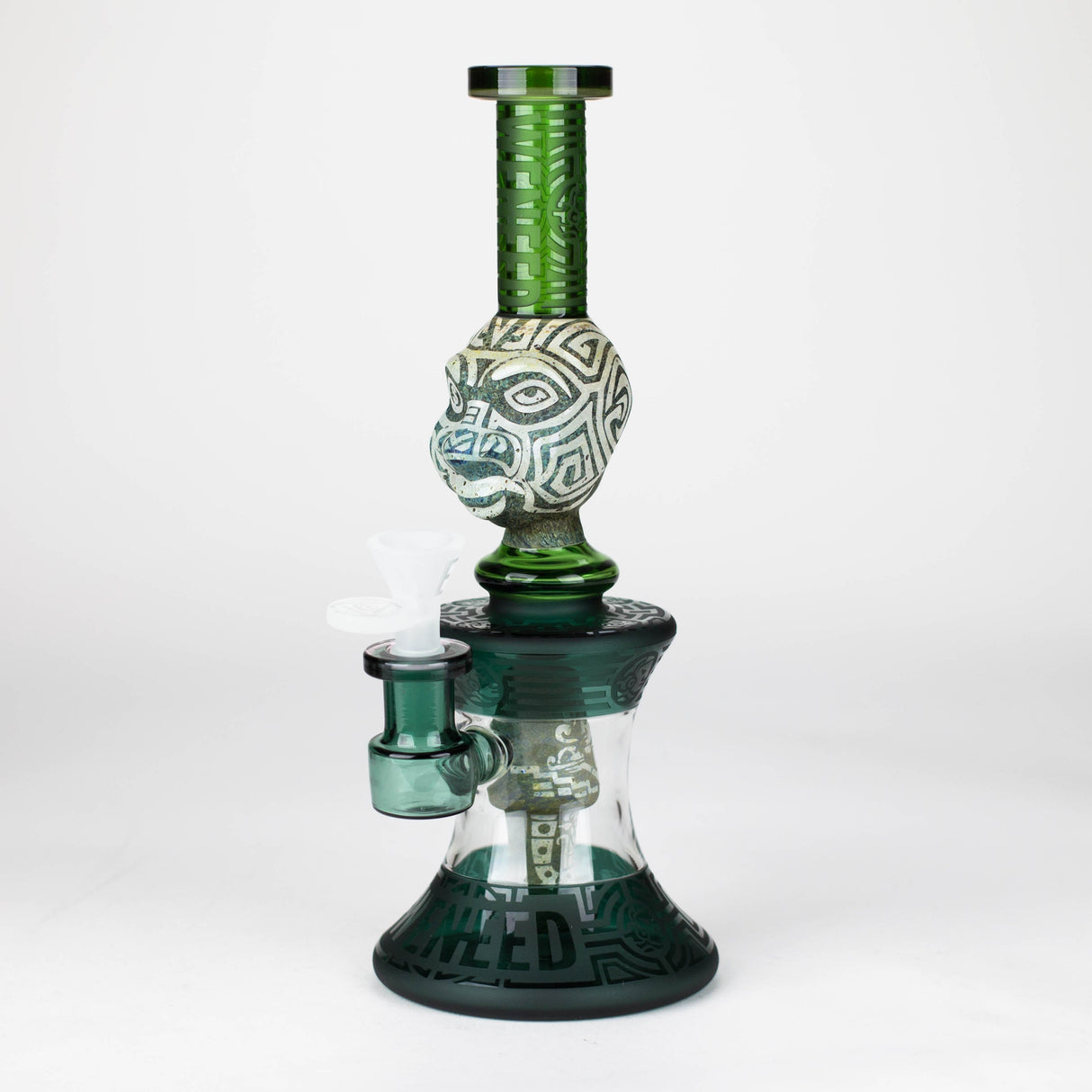 WENEED | 10" Jungle Totem Glass Bong Glass Bong WENEED® Pink