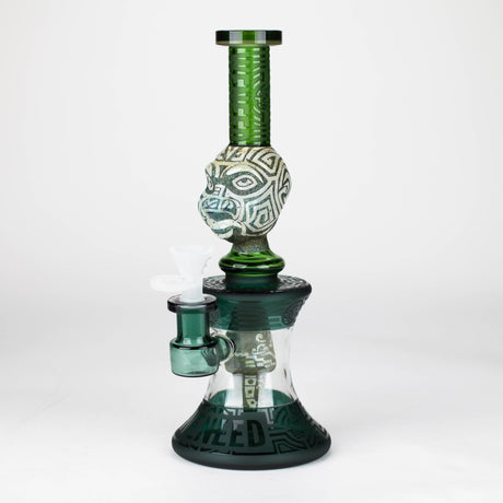 WENEED | 10" Jungle Totem Glass Bong Glass Bong WENEED® Pink