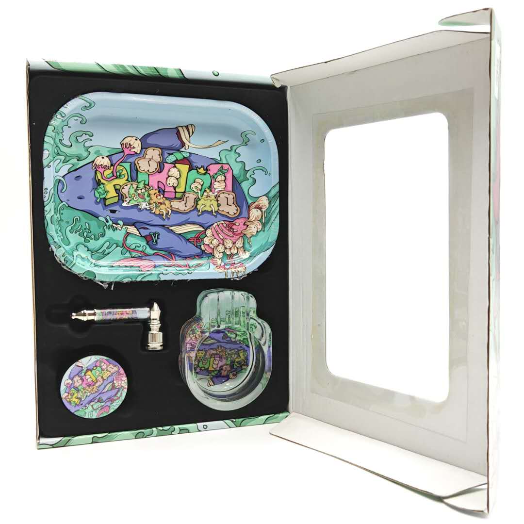 4 Pcs Smoking Set-Assorted Bundle Super Supplys Inc