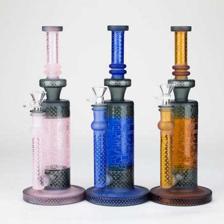 WENEED | 10.5" Lattice Tower Bong Glass Bong WENEED®