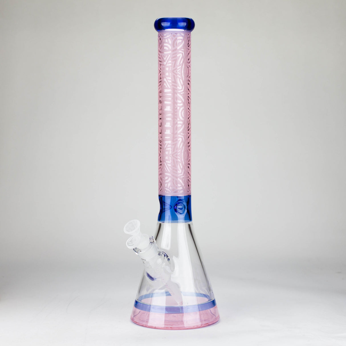 WENEED | 18" Harmony Engrave Beaker Glass Bong WENEED® Pink