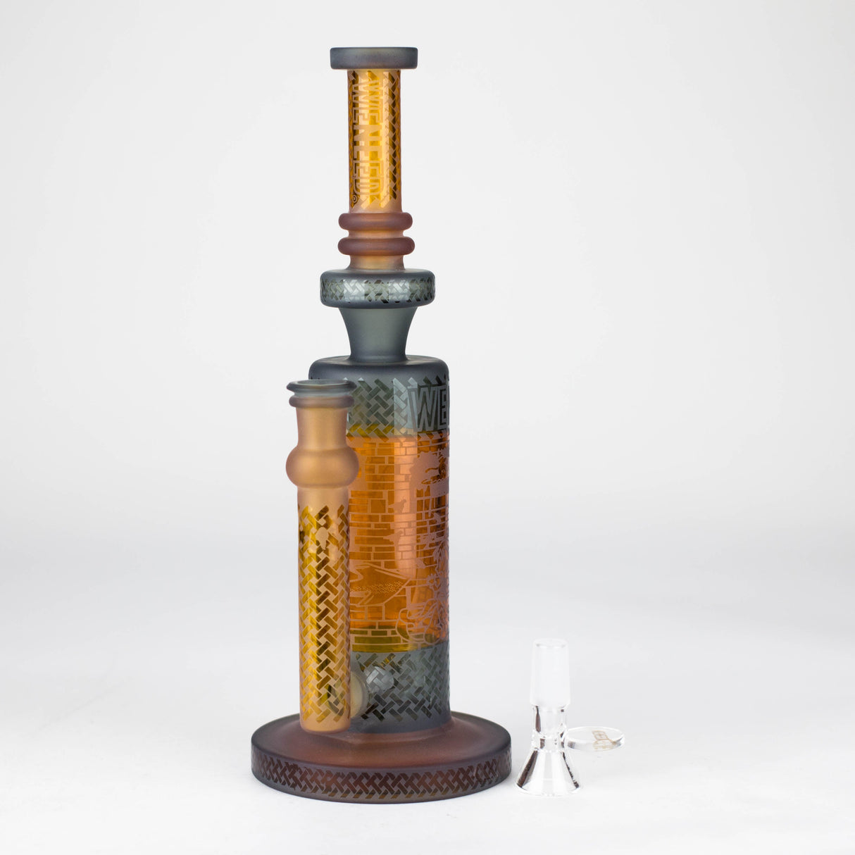 WENEED | 10.5" Lattice Tower Bong Glass Bong WENEED®