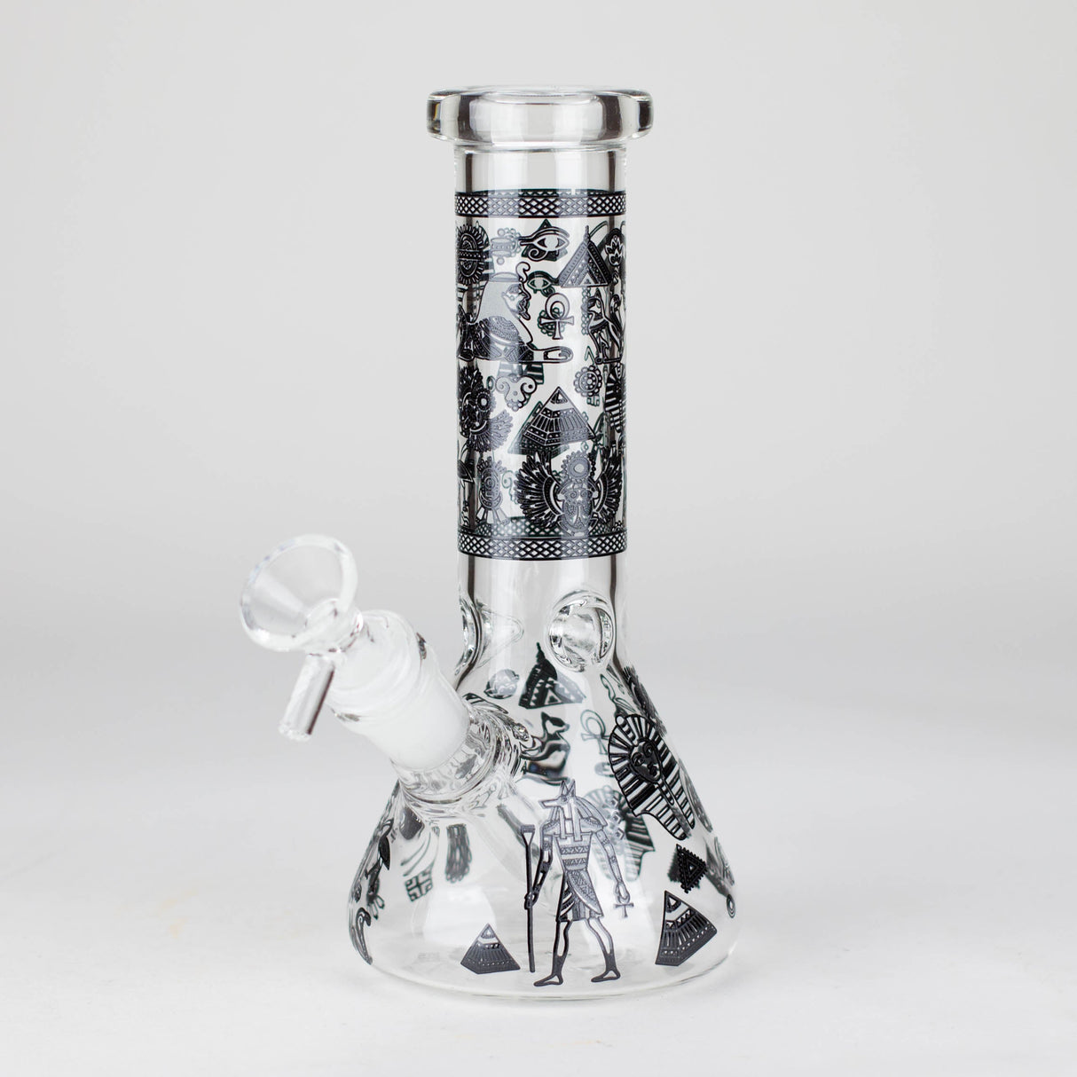 8" 5mm 38mm Grown In The Dark Beaker Bong Glass Bong Super Supplys Inc Design B
