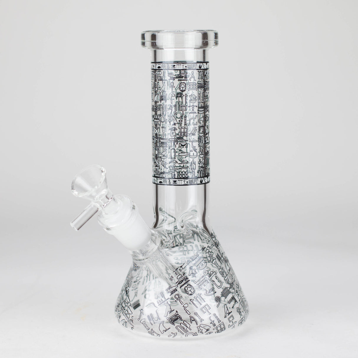 8" 5mm 38mm Grown In The Dark Beaker Bong Glass Bong Super Supplys Inc Design D