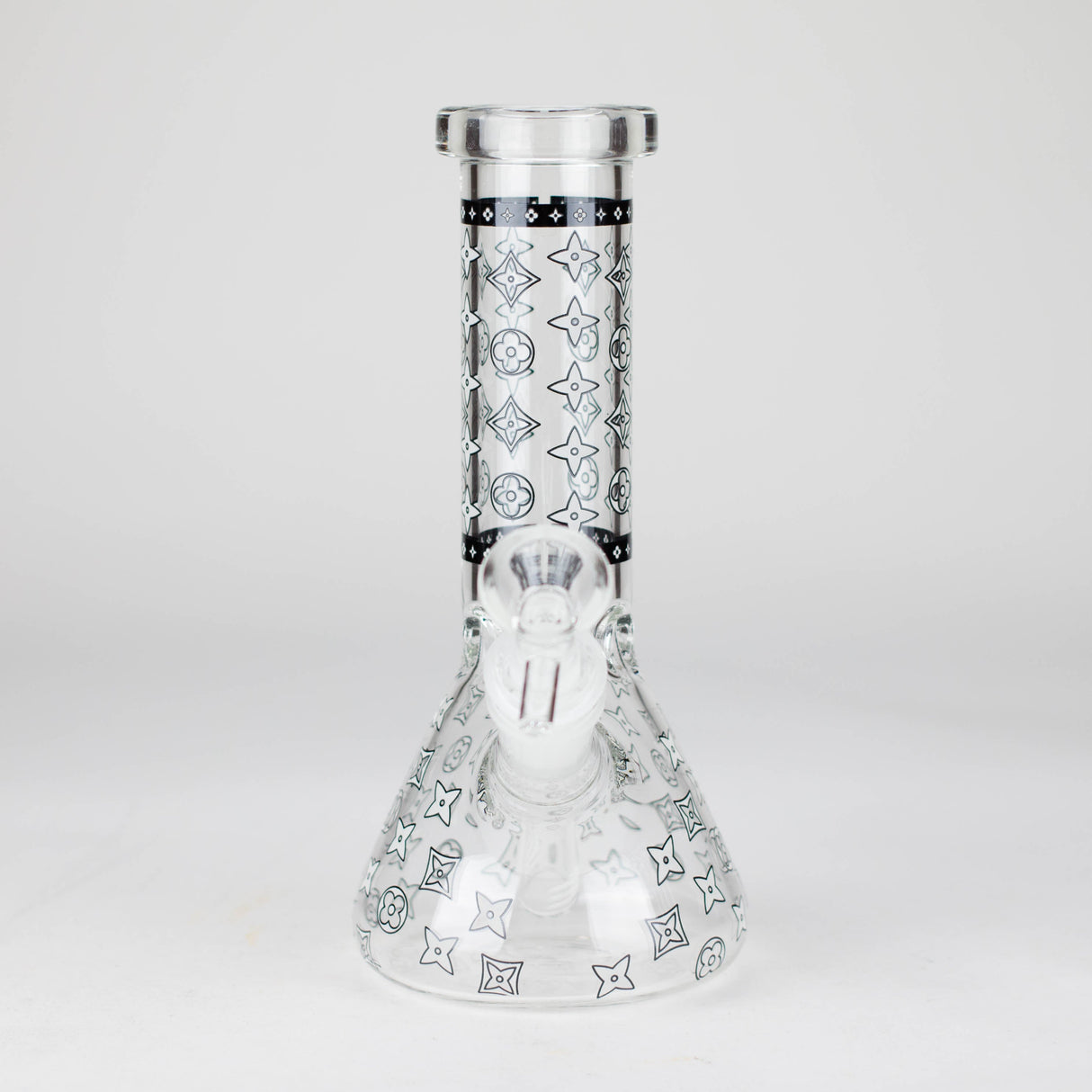 8" 5mm 38mm Grown In The Dark Beaker Bong Glass Bong Super Supplys Inc