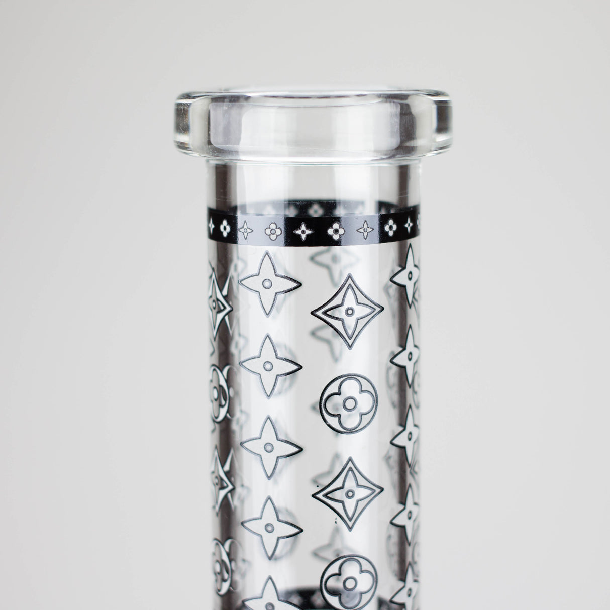 8" 5mm 38mm Grown In The Dark Beaker Bong Glass Bong Super Supplys Inc