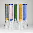 WENEED | 15" Trident Glass beaker Glass Bong WENEED®