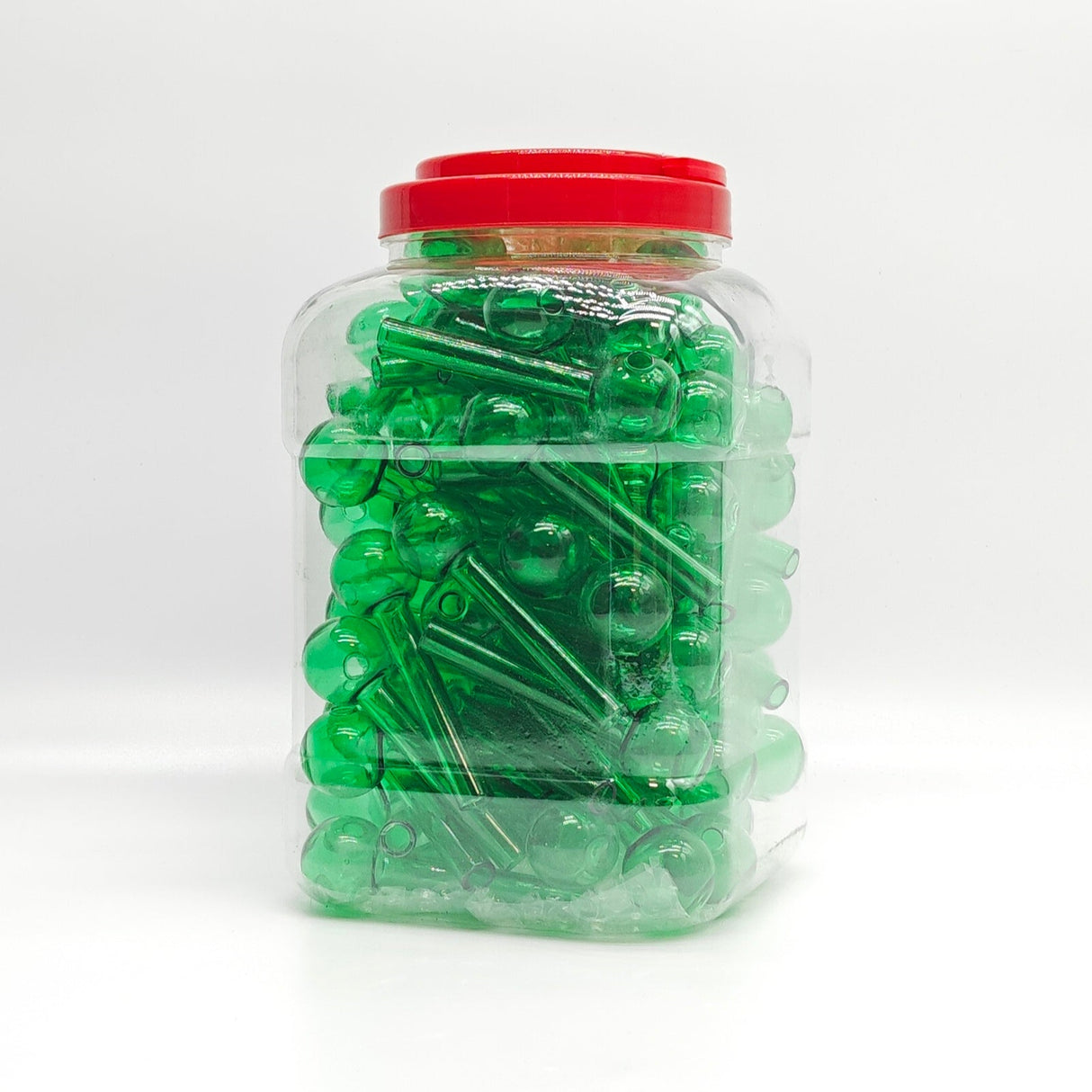 4" Glass Green Oil Burner Pipe - 88CT Oil Burner Super Supplys Inc