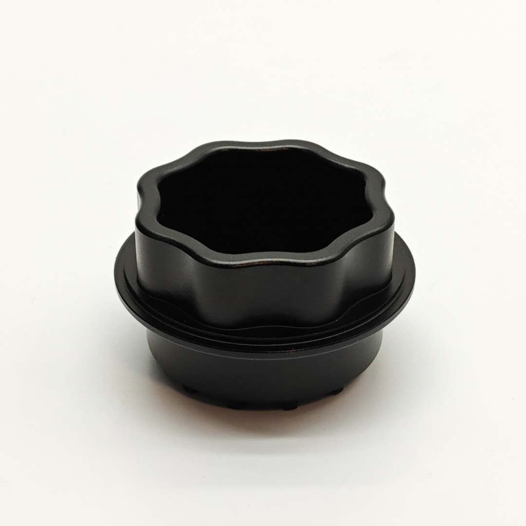 Fortune | 4 Parts Aluminum Grinder with Glass Jar Herb Saver Grinder Fortune