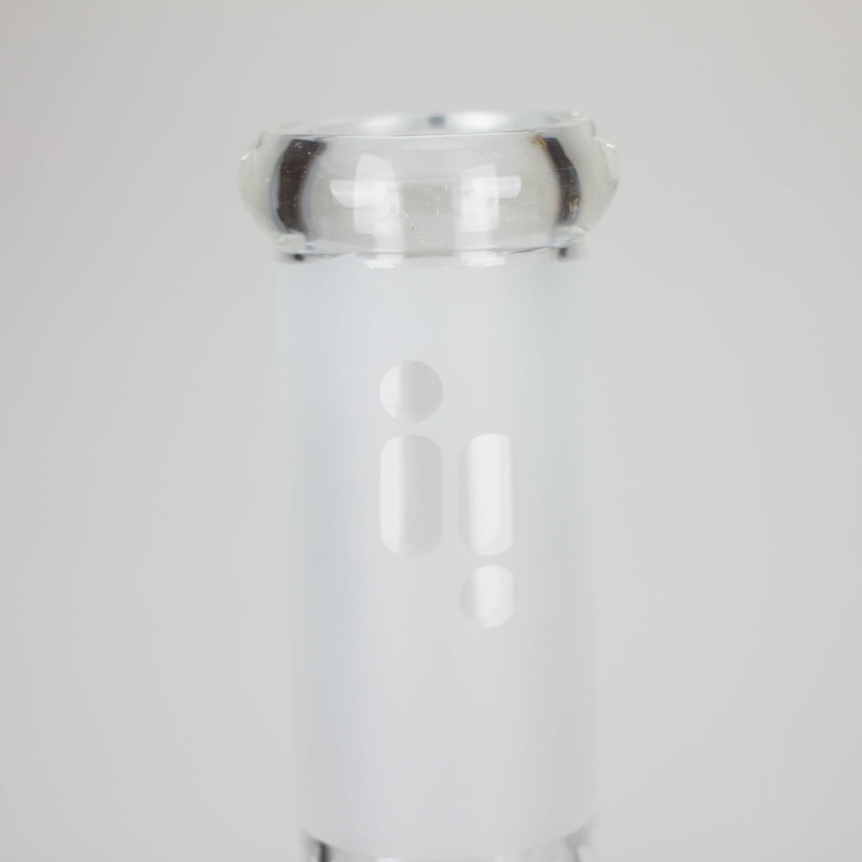 12" Frosted glass beaker water bong Glass Bong ONE