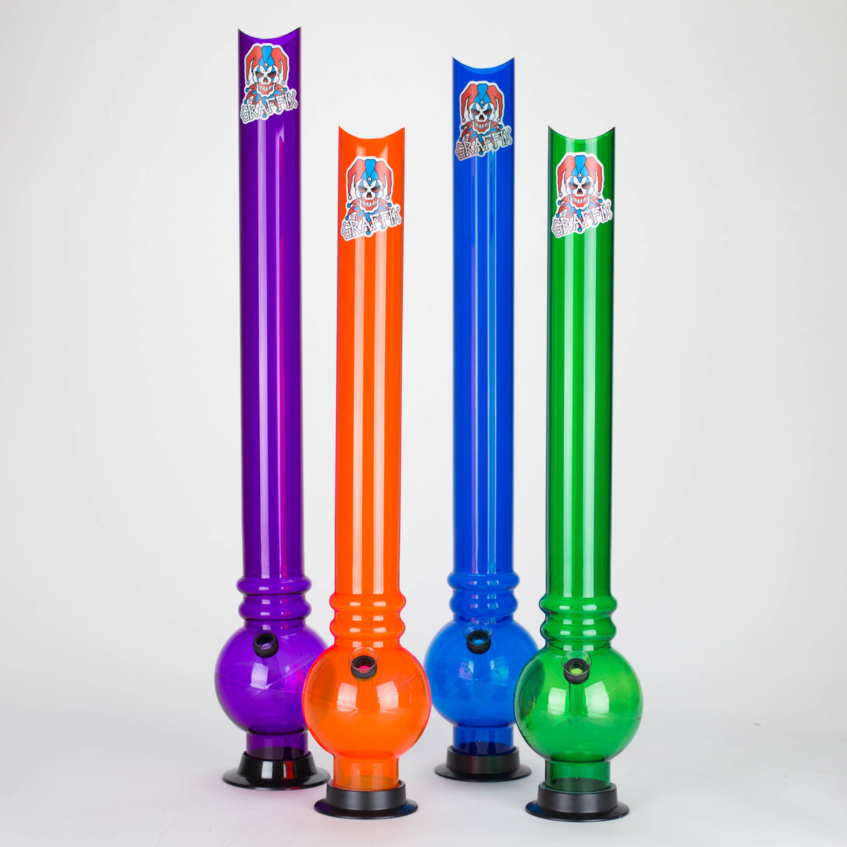 Graffix | Bubble Acrylic Pipe Acrylic Bong BG Sales