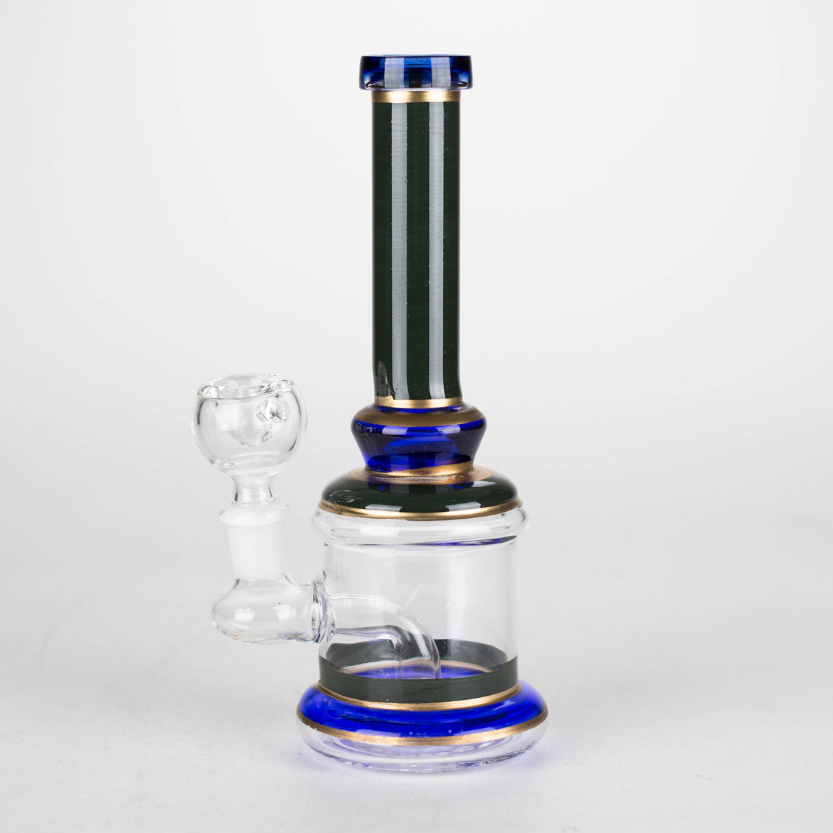7.5" glass bong with diffuser Glass Bong Bongzie Smokes