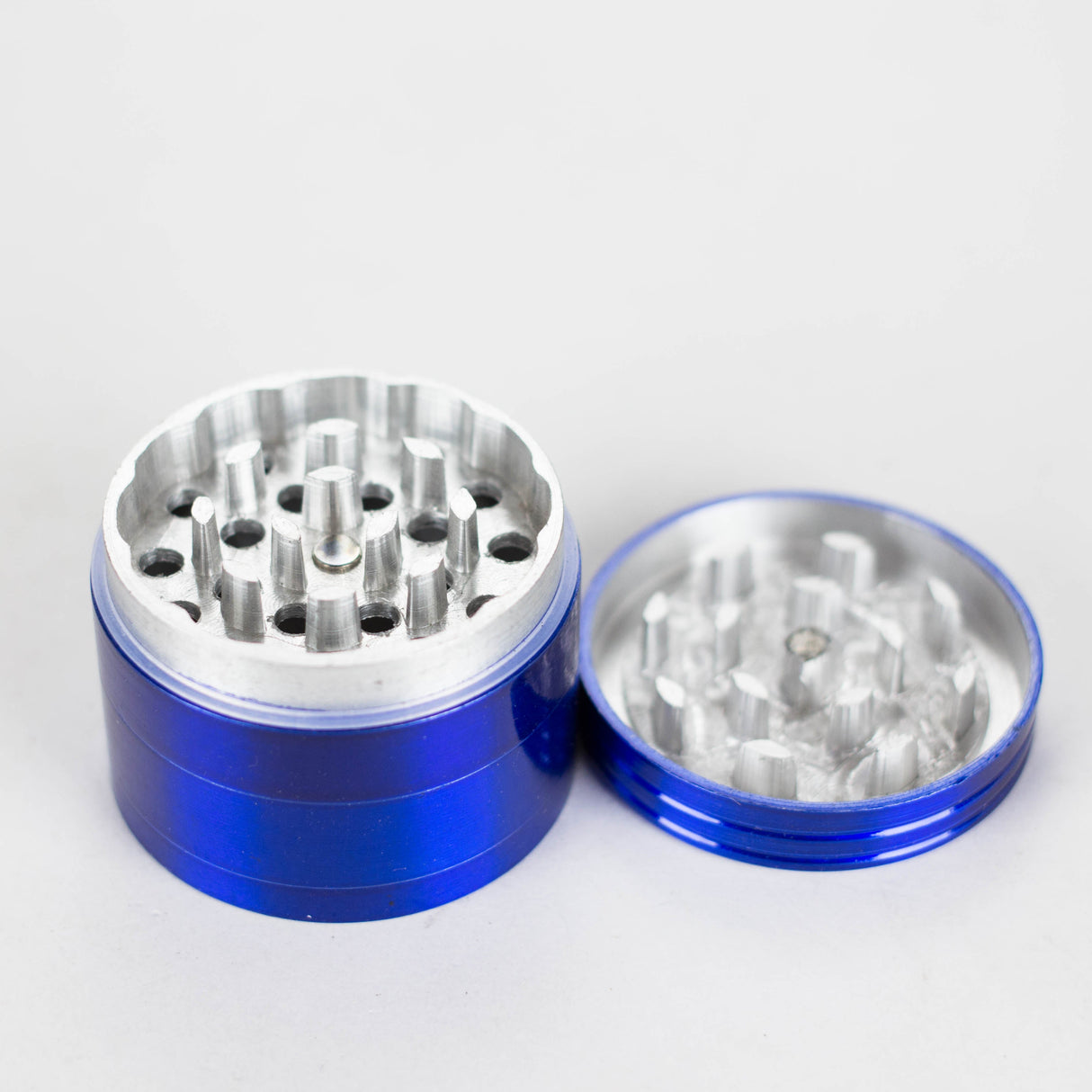 50mm Color aluminium grinder Pack of 12 Display Pack Bongzie Smokes
