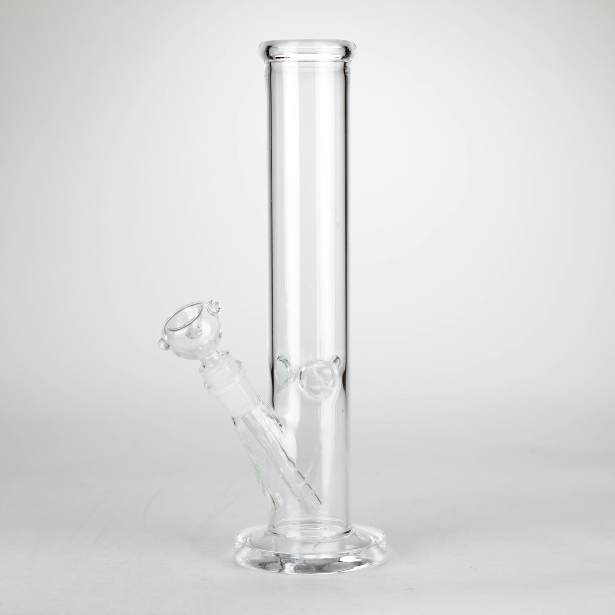 12" Clear Straight Tube Bong Glass Bong Bongzie Smokes