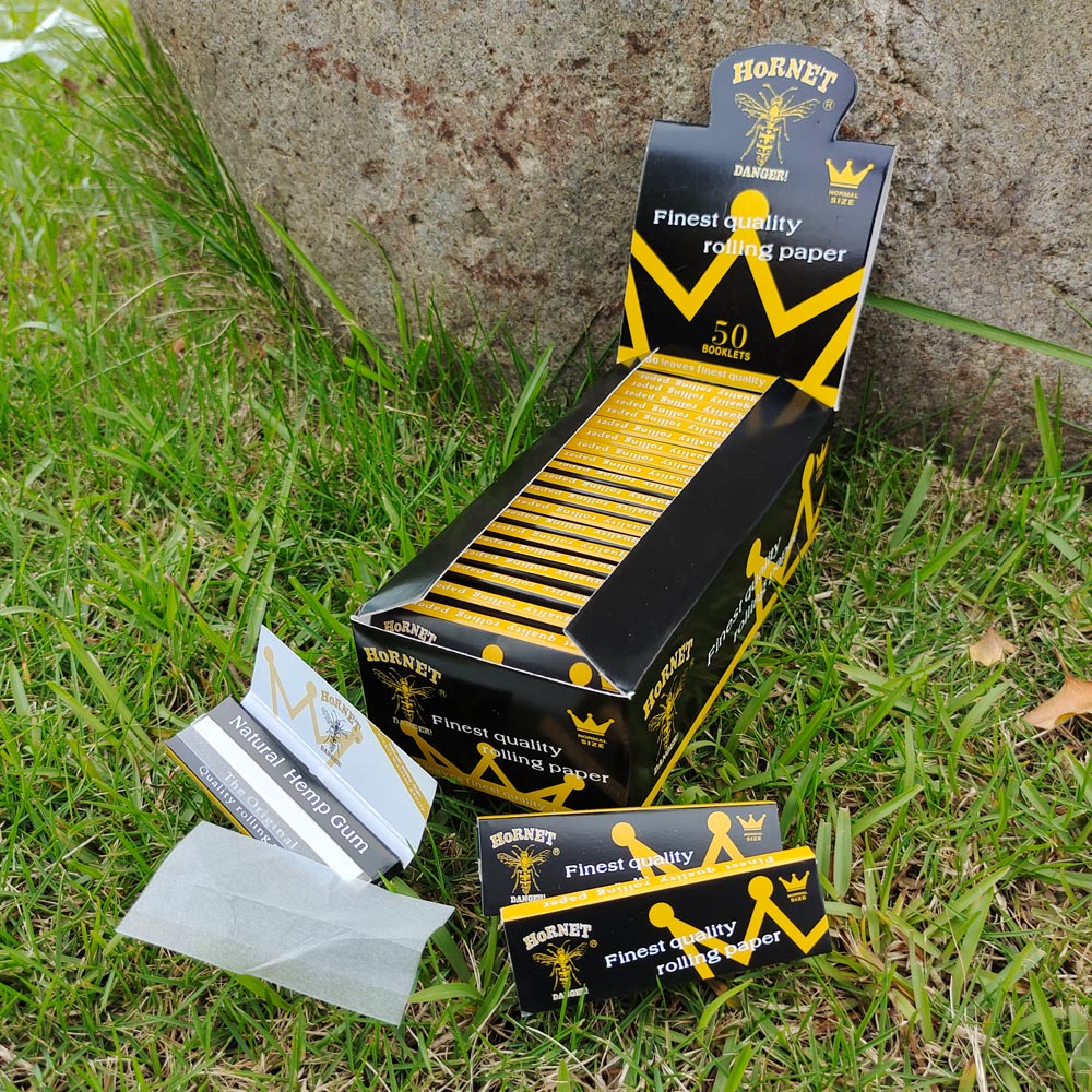 HORNET | Black Single Wide Size Rolling Paper Single Wide Size Super Supplys Inc