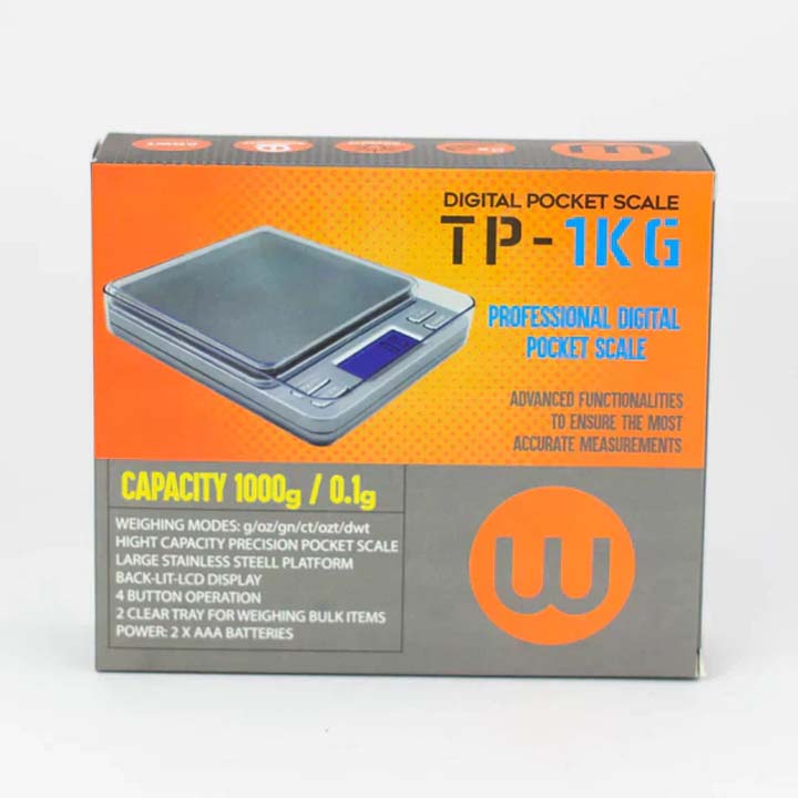Professional Digital Pocket Scale 1000*0.1g Scale Super Supplys Inc