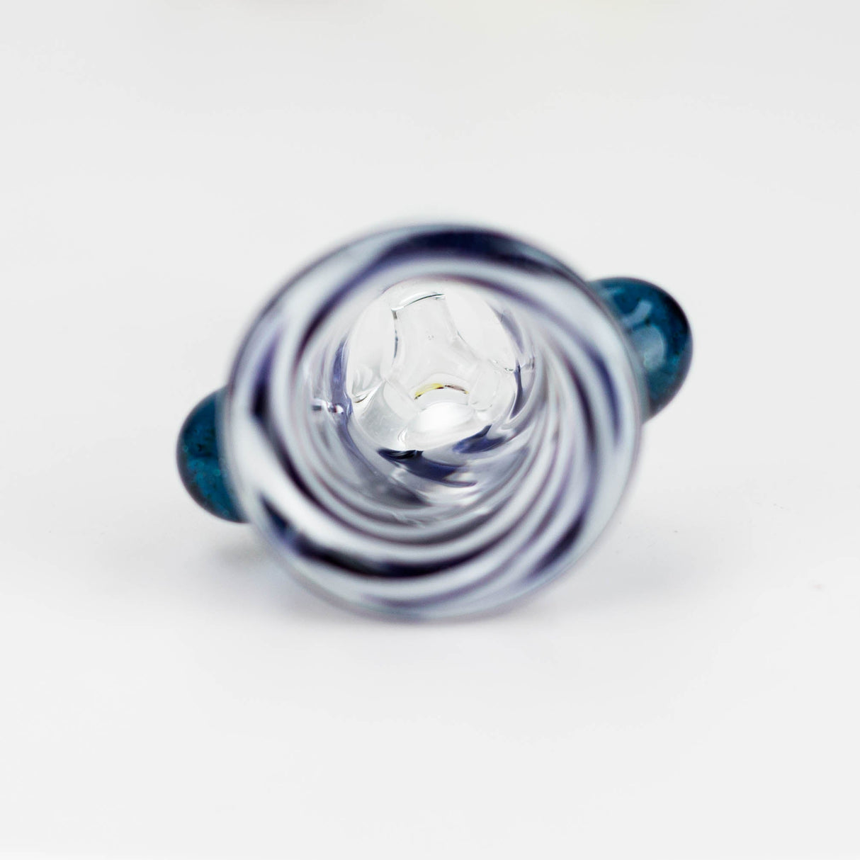 Shine Glassworks | Dichro Vacstack 14mm 3 Hole bowl - made in Canada Bowl · Banger · Oil Burner Smoking Cat Distribution