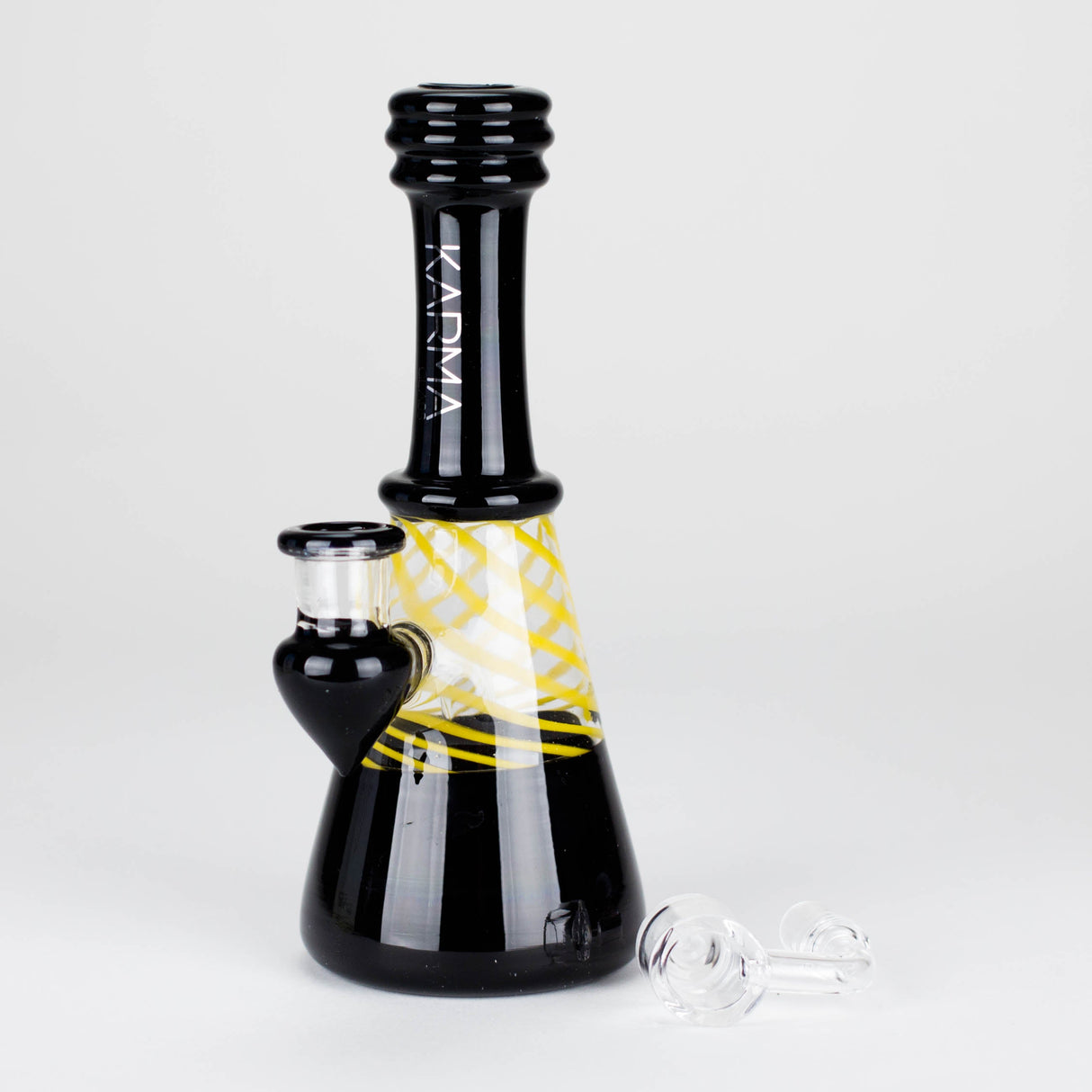Karma | Mini Beaker With Banger Glass Rig Glass Rig Maq Distributors