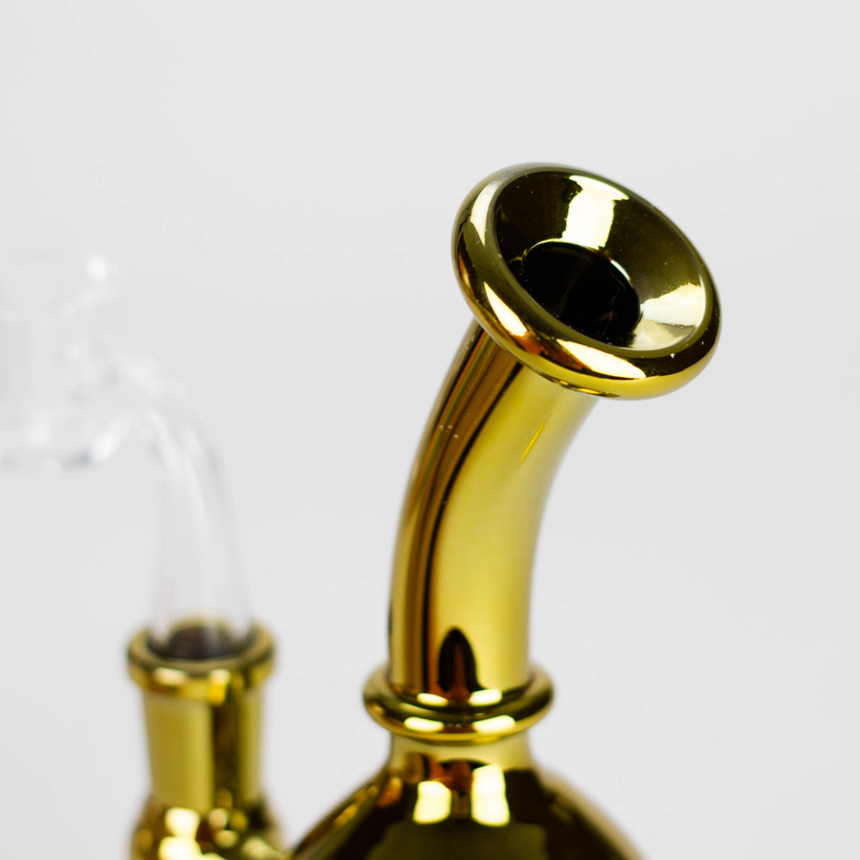 Karma | 6" Metallic Gold Kettle Glass Dab Rig Glass Rig Maq Distributors