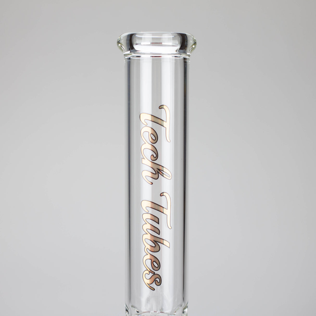 Tech Tubes | 14" Circ Cannon Clear Glass Bong Glass Bong Maq Distributors