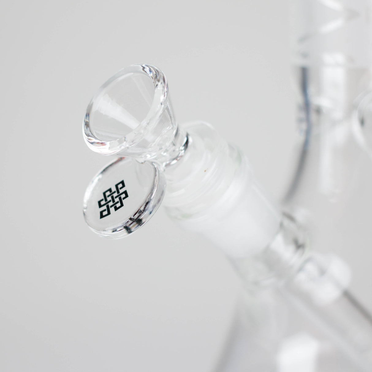 Karma | 9" Beaker Sandblasted Glass Bong Glass Bong Maq Distributors