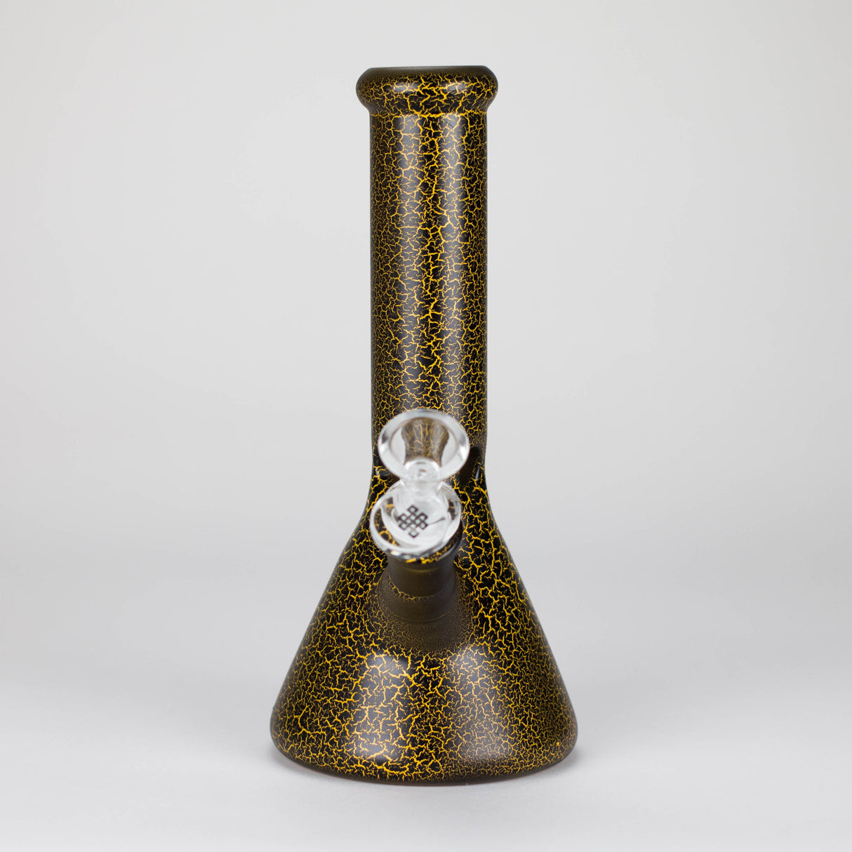 Karma | 9" Beaker Lightning Plated Glass Bong Glass Bong Maq Distributors